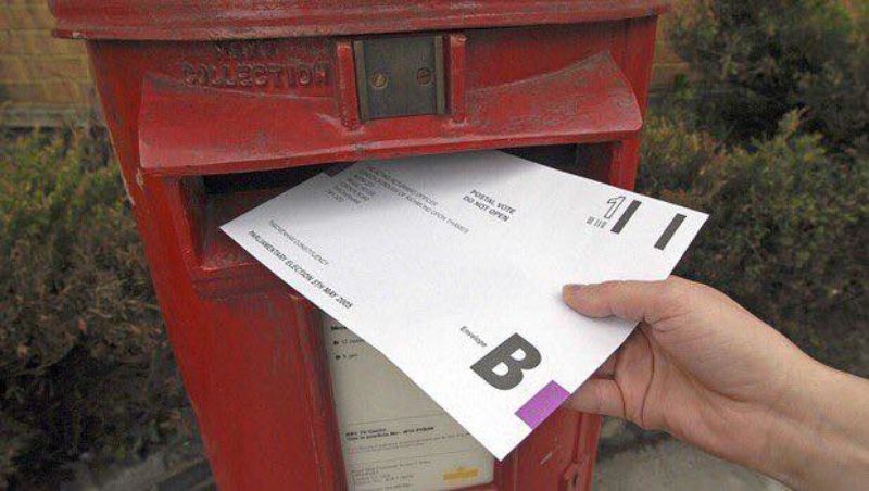 Register for a postal vote today