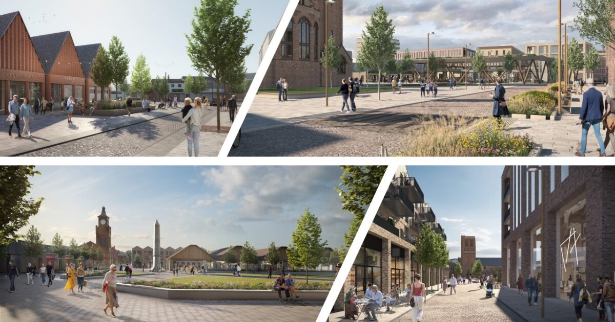 View the planning applications for first phases of town centre ...