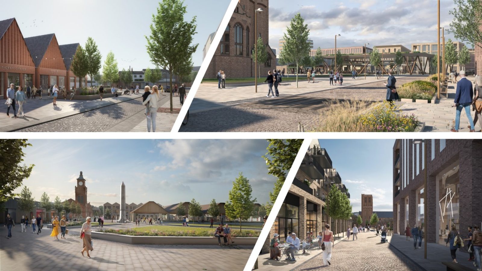 Transformational plans for St Helens and Earlestown have been unveiled