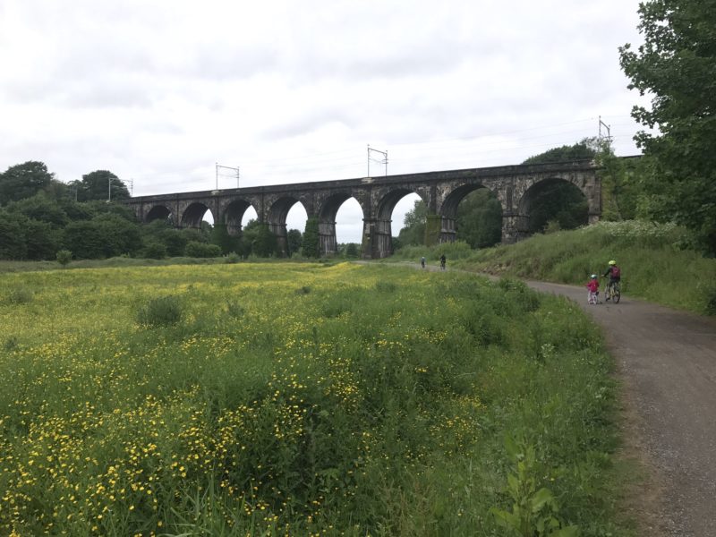 The Sankey Viaduct is just one lasting symbol of our proud railway heritage