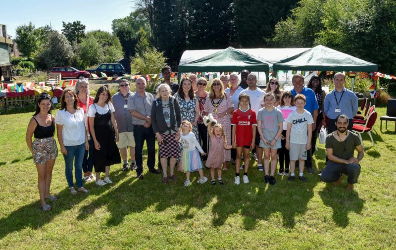 Events were held across the borough, including this International Food Garden Party with Adult Community Learning at the Sexton Avenue Community Allotment to mark Refugee Week