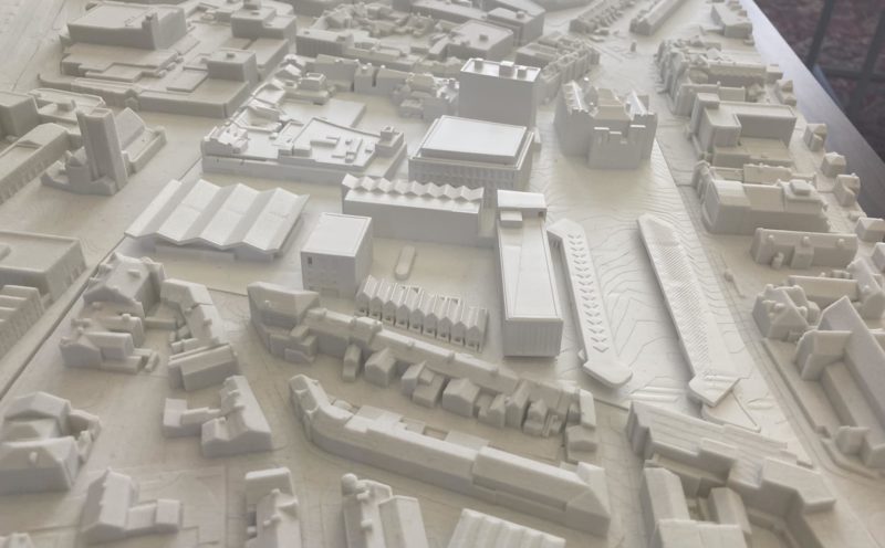 3D model of St Helens town centre phase one plans
