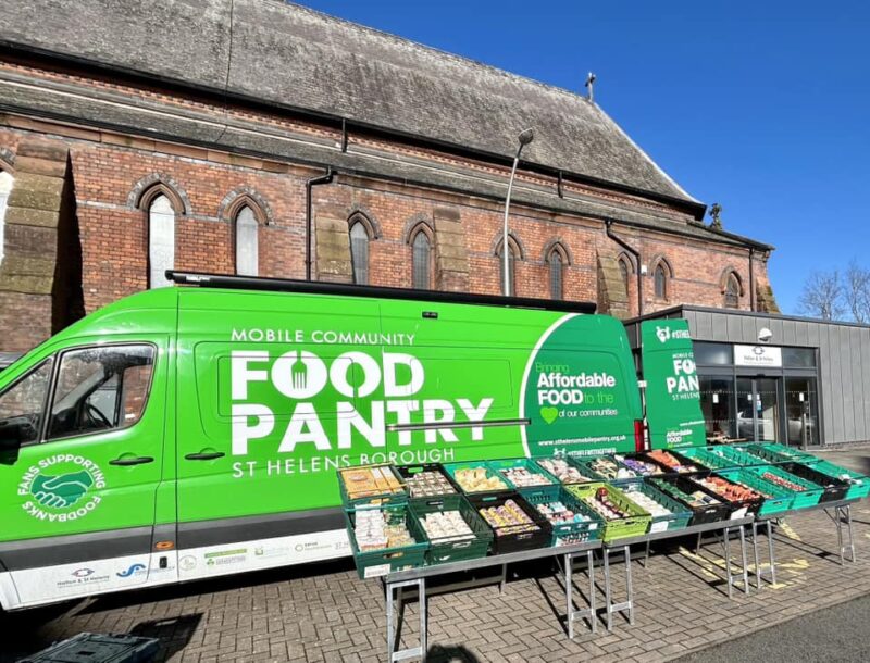 The mobile food pantry van is going to help target support where it
