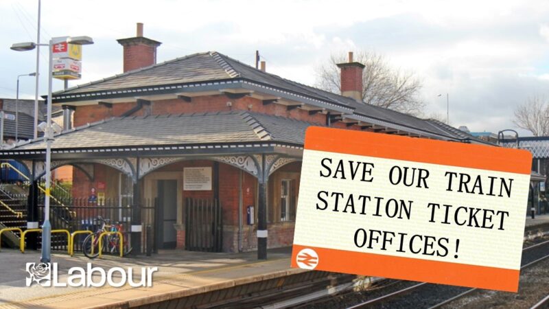 Ticket offices across the borough are marked for closure