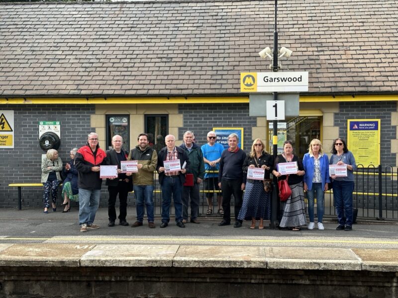 Labour councillors and members have been out over the summer gathering support for the campaign to save ticket offices