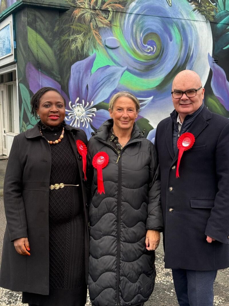 Cllr Andy Bowden, Cllr Bisi Osundeko Parr Ward Councillors
